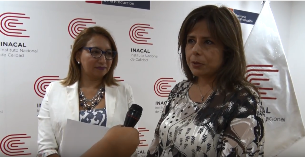 Entrega de la Certificación ISO 9001 al INACAL