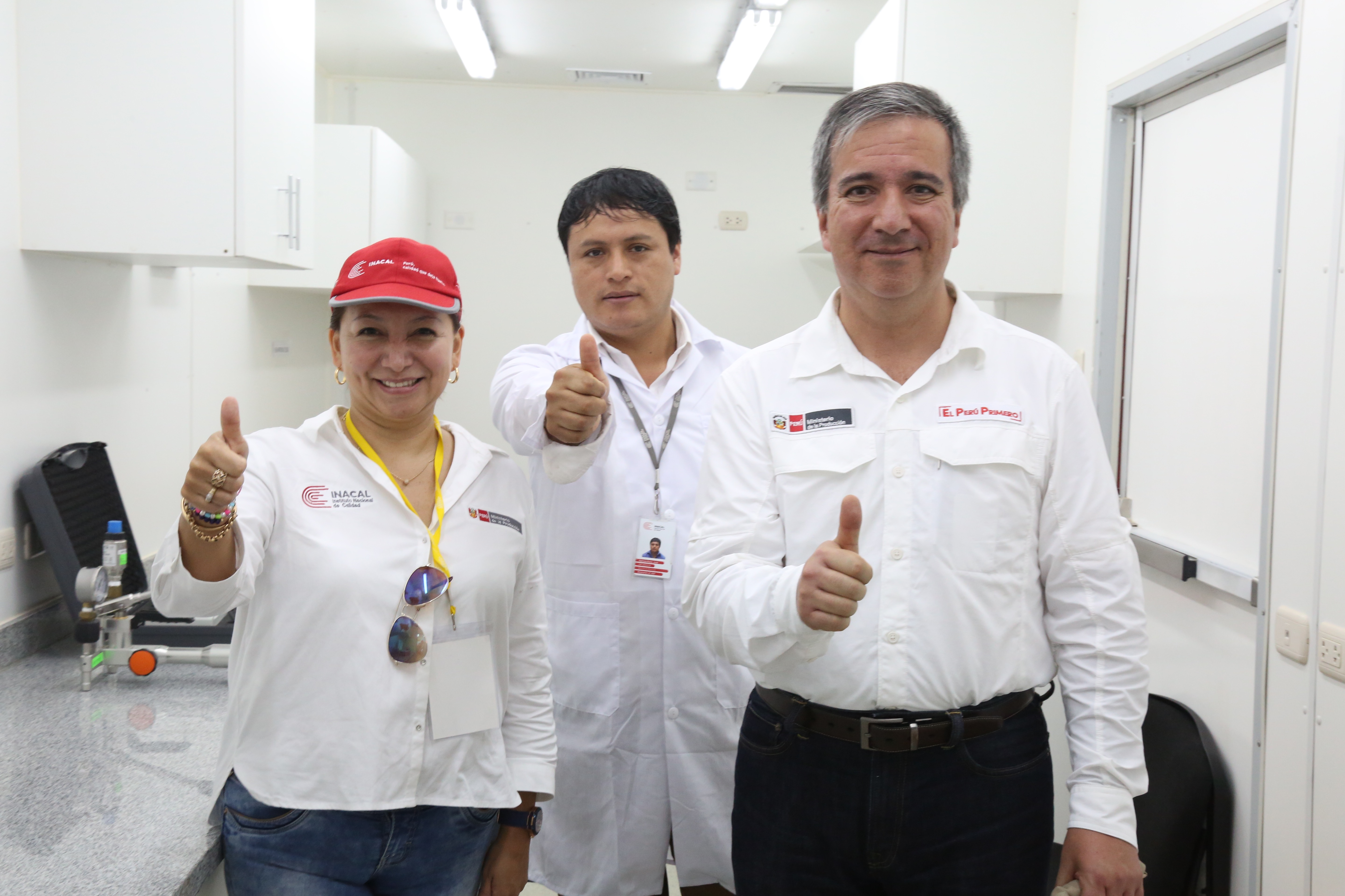 Visita de inspección al Calilab Tarapoto